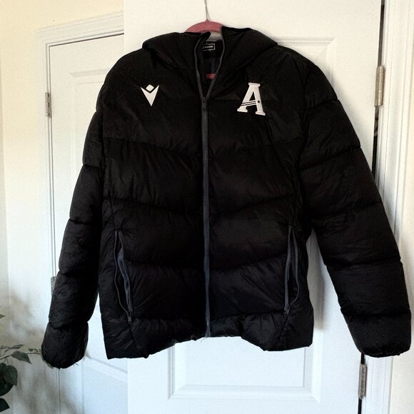 Macron Men /Woman  Puffer Jacket Arctic Jacket Black SZ Large $150 - Picture 1 of 6